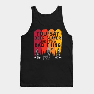 Big Racks Matter - Live Free And Hunt Hard - Funny Deer Buck Hunting Tank Top